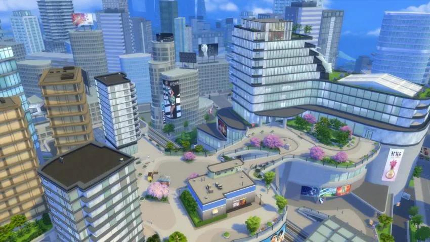 The Sims 4 city living expansion pack