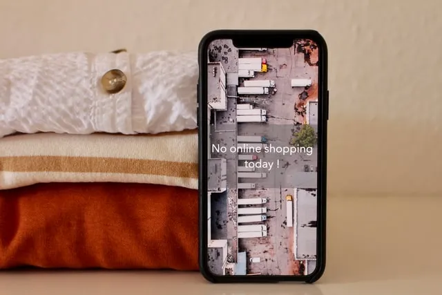 no online fast fashion shopping today