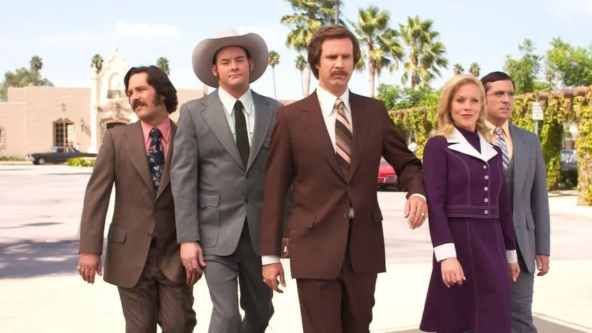 Anchorman movie still anchorman legend of ron burgundy cast movie still