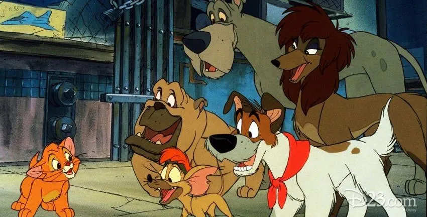Oliver y compañía Disney's oliver and company animated film