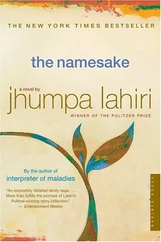The namesake book cover The namesake book cover