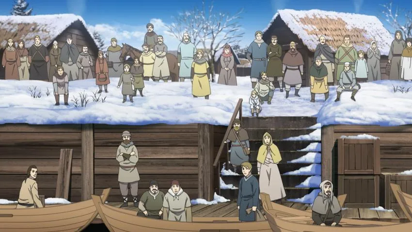 vinland saga town town from the anime vinland saga