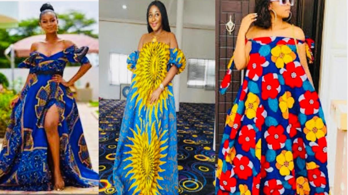 African Print Off Shoulder Dress: A Bold And Beautiful Style by SEO