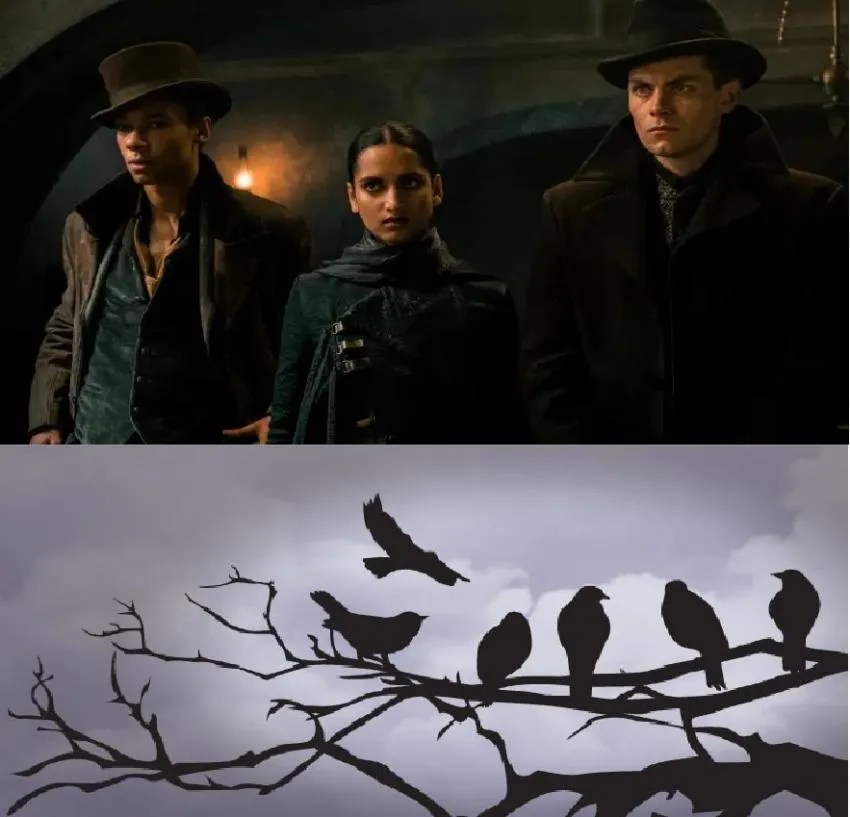 Six of Crows vs Crows The six of crows characters compared to real crows