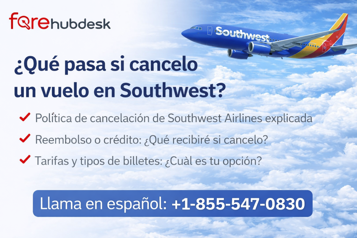 ¿Qué Pasa Si Cancelo Un Vuelo En Southwest? by aerolineas-apoyo