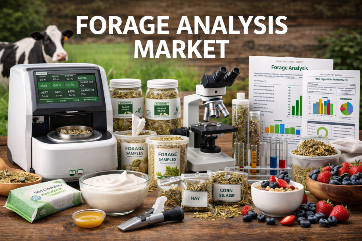 Forage Analysis Market Size To Expand Significantly By 2031 With Strong CAGR Momentum by News Wires