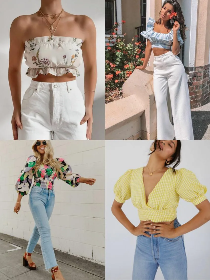Topwear guidelines for women with pear-shaped body