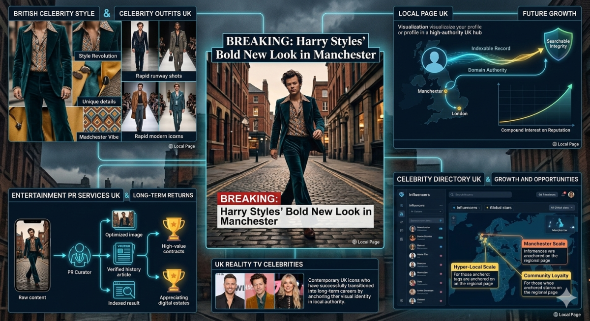 Harry Styles’ Bold Manchester Look Celebrity Directory UK by UK Local Business Directory