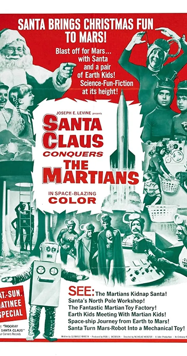 Papá Noel conquista a los marcianos Santa Claus Conquers the Martians poster