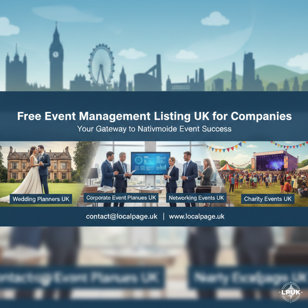 Free Event Management Listing UK For Companies by officiallocalpageuk
