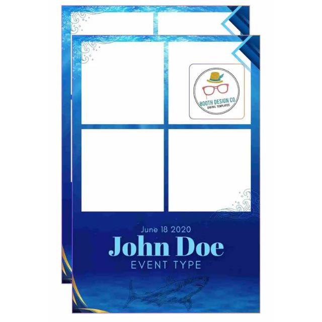 Multi-Layout Photo Booth Template With Individual Photo Masks by Popular Games