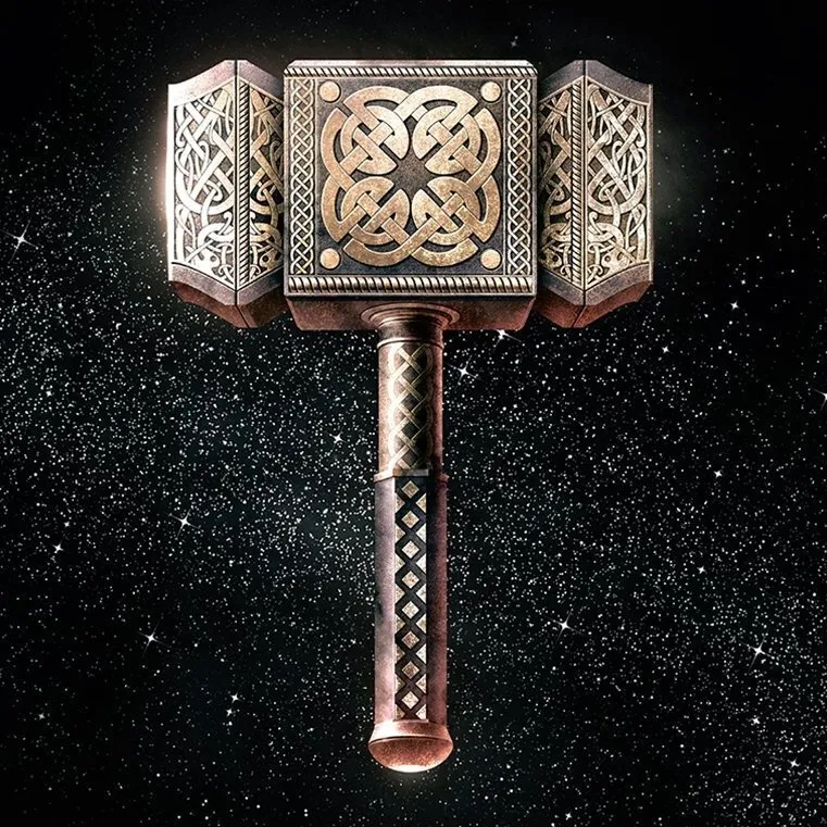 묠니르 thor god of thunder's war hammer mjolnir