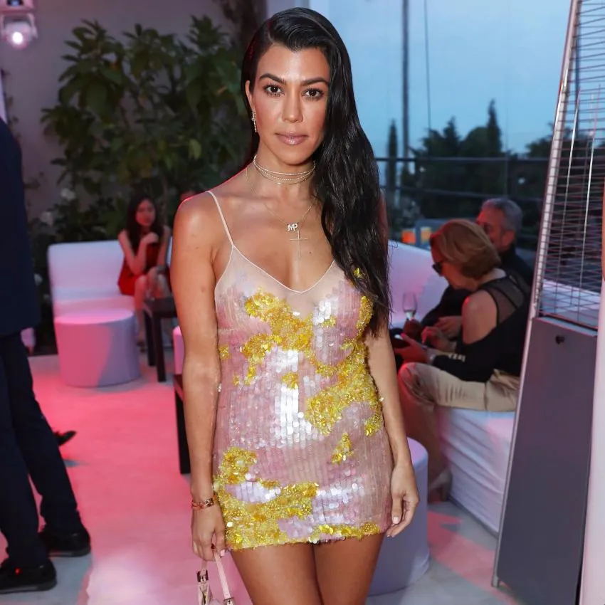 Kourtney Kardashian Kourtney in dress