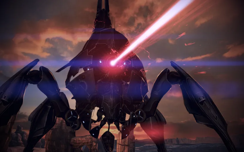 Reaper on Rannoch in Mass Effect 3 