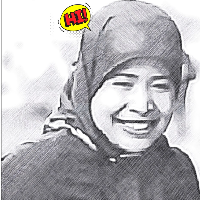 Thinker and Editor Oknariza Syafri Thaher writer and magazine editor Oknariza Syafri Thaher