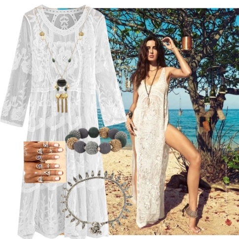 white | vacation style