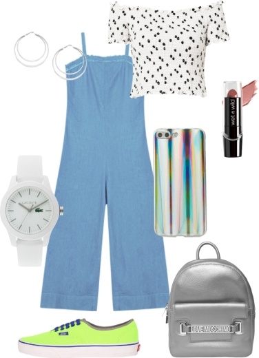 college look inspirations with Belted Spaghetti Strap Wide Leg Romper - college look college look inspirations with Belted Spaghetti Strap Wide Leg Romper - college look