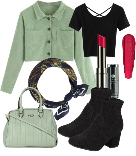 formal style inspirations with Metal Lock Quilted Crossbody Chain Bag - Winter's wear formal style inspirations with Metal Lock Quilted Crossbody Chain Bag - Winter's wear