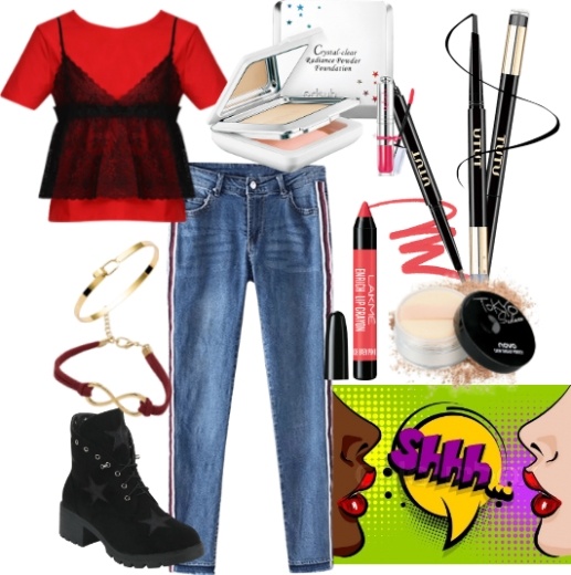 Shhh Shhh | college look