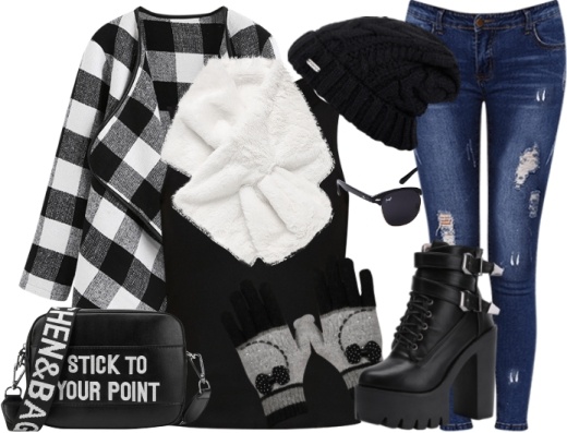 casual outfit inspirations with Ripped Skinny Ankle Jeans - Look pretty this winter casual outfit inspirations with Ripped Skinny Ankle Jeans - Look pretty this winter