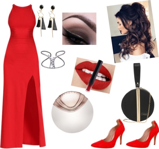 Hot Red Hot Red | party outfit