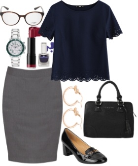 formal style inspirations with Cross Black Handbag - Office Fix formal style inspirations with Cross Black Handbag - Office Fix