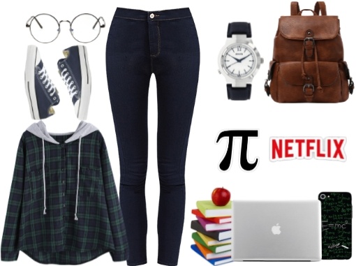 Geeky Look Geeky Look | college look