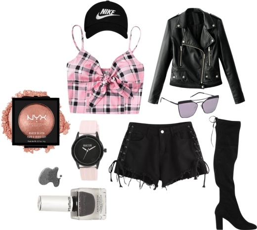 street style inspirations with Striped High Waisted Shorts - Street Wear street style inspirations with Striped High Waisted Shorts - Street Wear