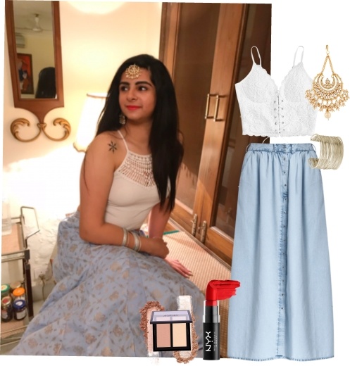 celebrity look inspirations with Multicoloured Beaded Black Hair Band - My Diwali look celebrity look inspirations with Multicoloured Beaded Black Hair Band - My Diwali look