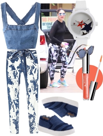 Wrapped in denim - casual outfit