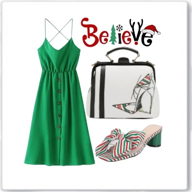 casual outfit inspirations with White Printed Tote Bag - Green Day casual outfit inspirations with White Printed Tote Bag - Green Day