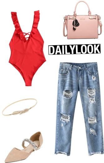 celebrity look inspirations with Lavie Pink Quilted Shoulder Bag - Boyfriend jeans variant celebrity look inspirations with Lavie Pink Quilted Shoulder Bag - Boyfriend jeans variant
