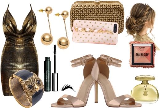 bold with gold lock bold with gold lock | party outfit