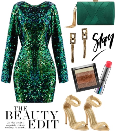 party outfit inspirations with Shawl Collar Self Tie Wrap Dress - let's partyyyy party outfit inspirations with Shawl Collar Self Tie Wrap Dress - let's partyyyy