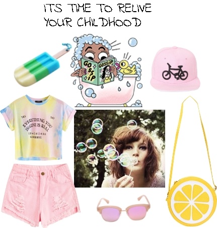 velvet contrast trim elastic waist shorts