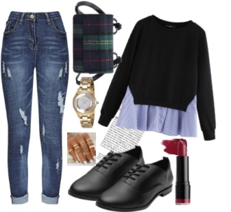 casual outfit inspirations with NYX Extra Creamy Round Lipstick - Black Cherry - Too Cool for Casuals casual outfit inspirations with NYX Extra Creamy Round Lipstick - Black Cherry - Too Cool for Casuals