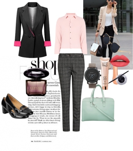 formal style inspirations with Cewest Black Belly Shoes - work formal style inspirations with Cewest Black Belly Shoes - work