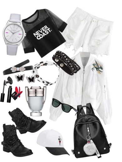 Black and white Black and white | street style