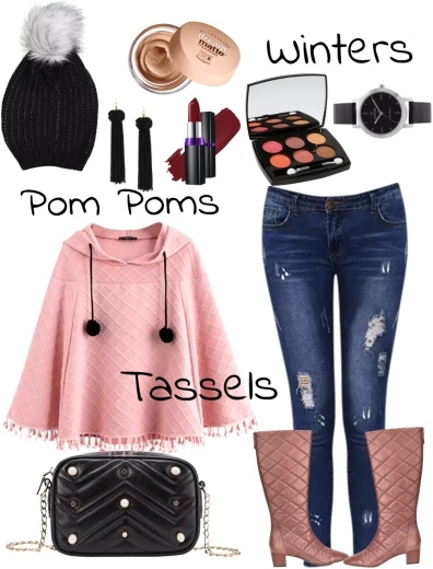 Winters With Tassels and Pom Poms Winters With Tassels and Pom Poms | casual outfit