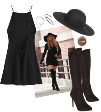 celebrity look inspirations with Horn Design Metal Ring - All Black ft Blake Lively celebrity look inspirations with Horn Design Metal Ring - All Black ft Blake Lively
