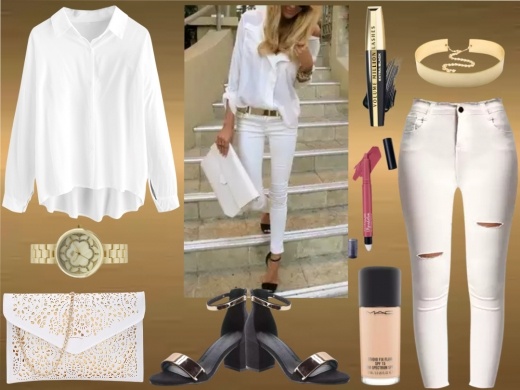 White On White White On White | party outfit