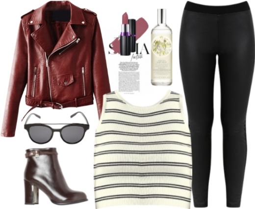 Biker Jacket Look Biker Jacket Look | street style