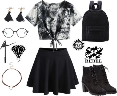 goth girl clothing