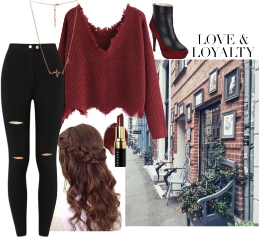 street style inspirations with Burgundy Celtic Top - Street Smart street style inspirations with Burgundy Celtic Top - Street Smart