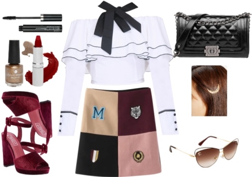 Varsity Skirt Varsity Skirt | college look