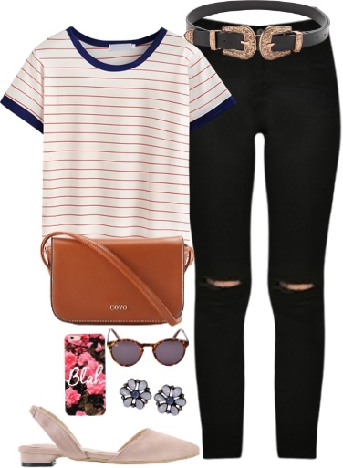 Stripe Tease Stripe Tease | college look