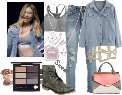 celebrity look inspirations with Stitch Trim Chunky Boots - Sweet! celebrity look inspirations with Stitch Trim Chunky Boots - Sweet!