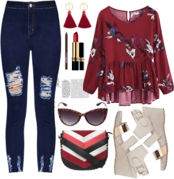 casual outing outfit