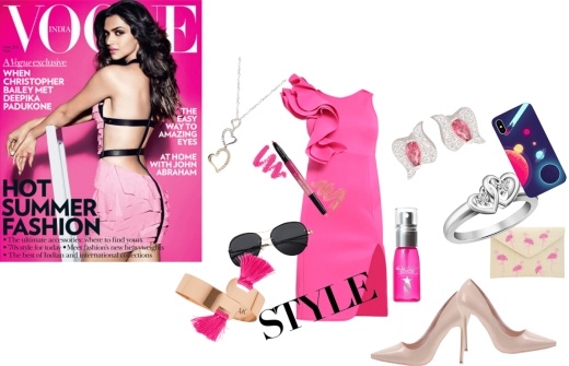celebrity look inspirations with Pink Stone Dangled Matt Bracelet - Fashh.. celebrity look inspirations with Pink Stone Dangled Matt Bracelet - Fashh..