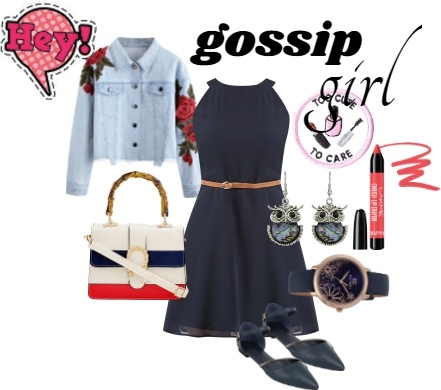 gossip girl gossip girl | college look